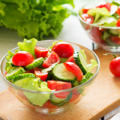 skölj din sallad för att minska risken för salmonella och ehec